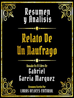 cover image of Resumen Y Analisis--Relato De Un Naufrago
